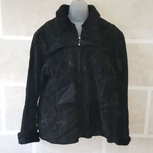 VNTG Leather Works Genuine Suede Leather Jacket